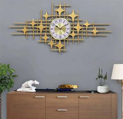 Geometric Wall Clock